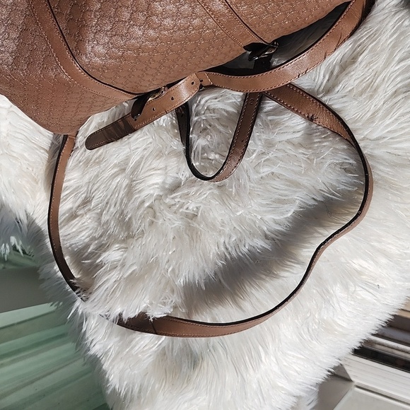 Authentic Gucci Micro Guccissima Boston Leather Crossbody bag Chocolate … - Picture 15 of 15
